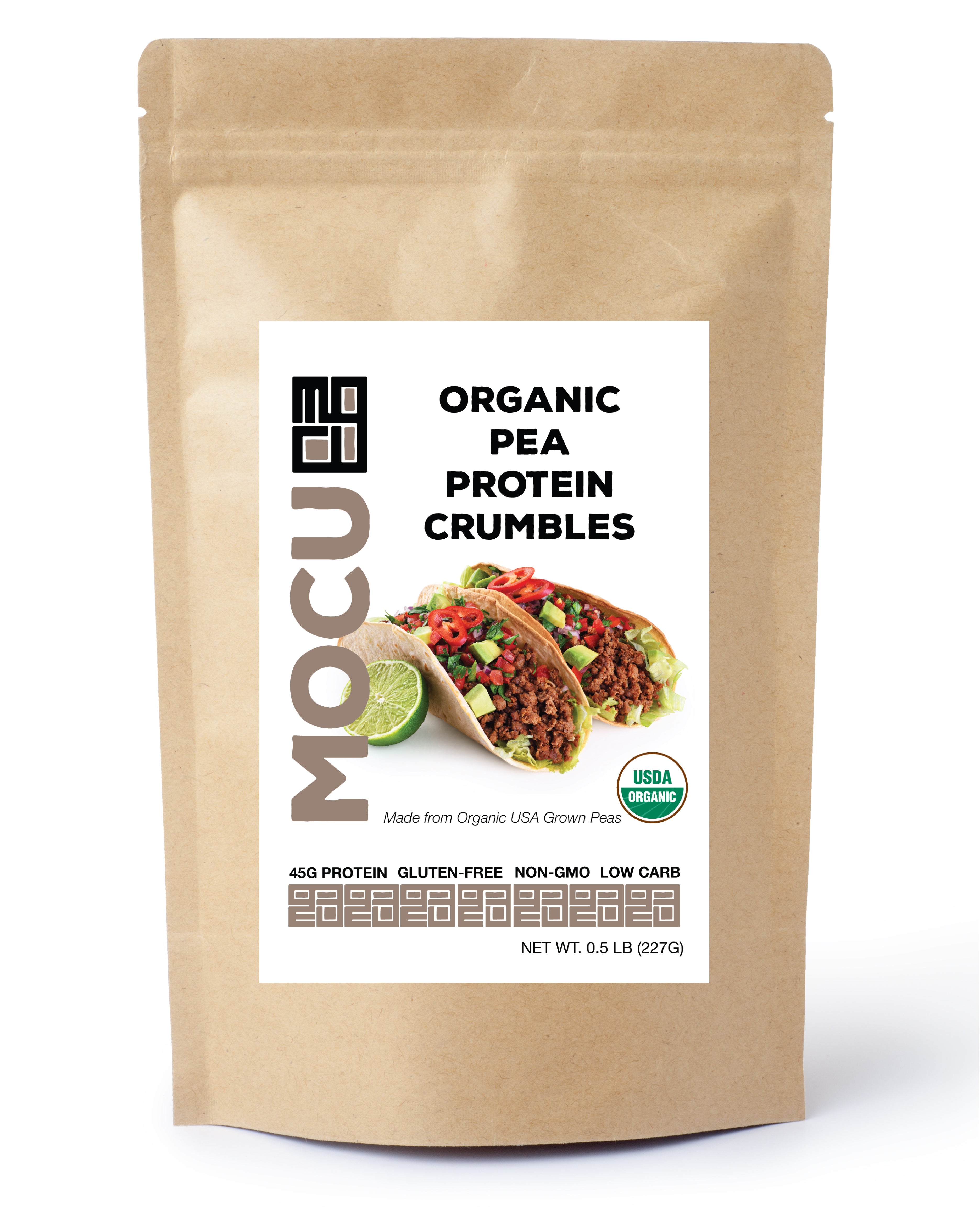 Organic Pea Protein Crumbles