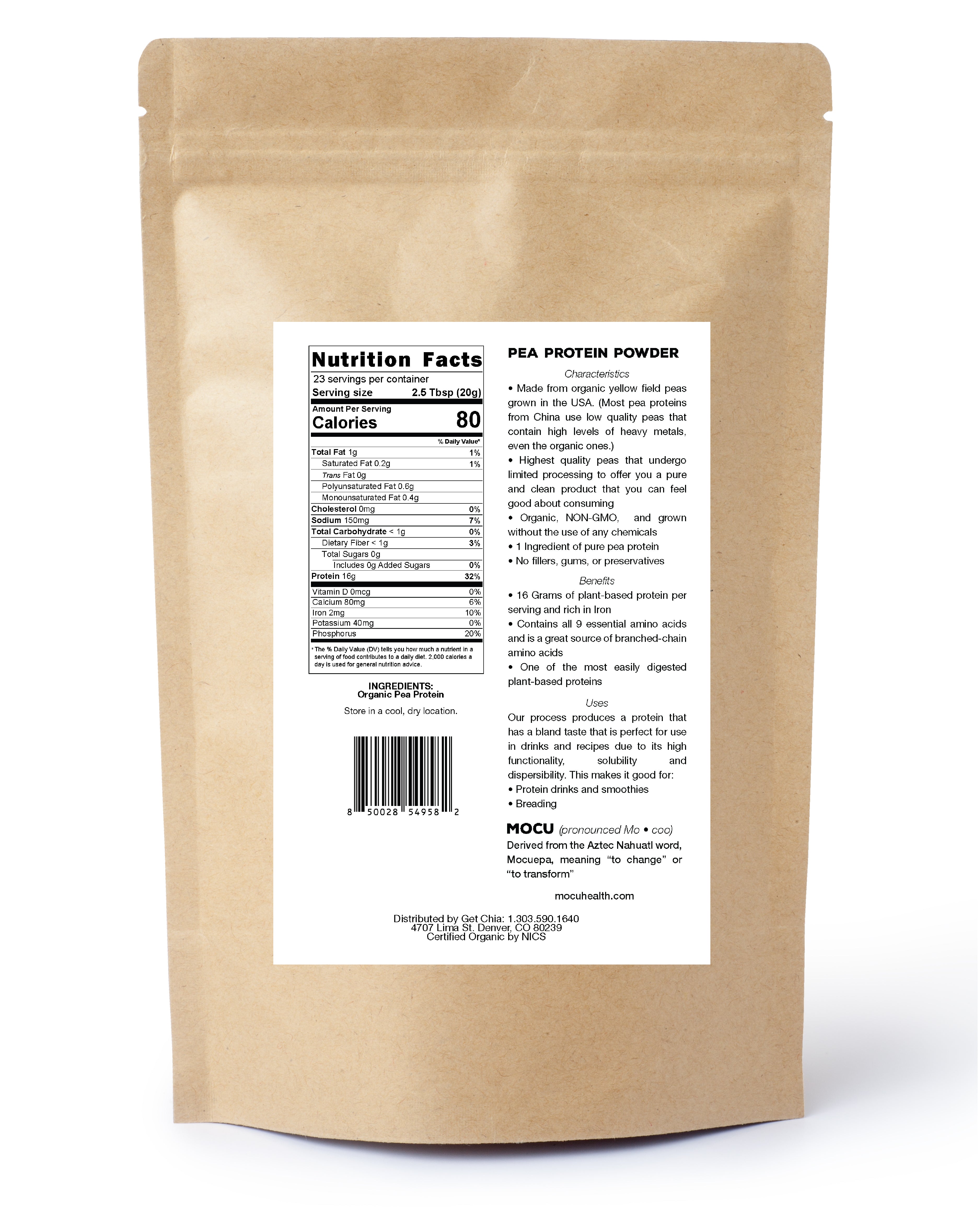 Organic Pea Protein Powder