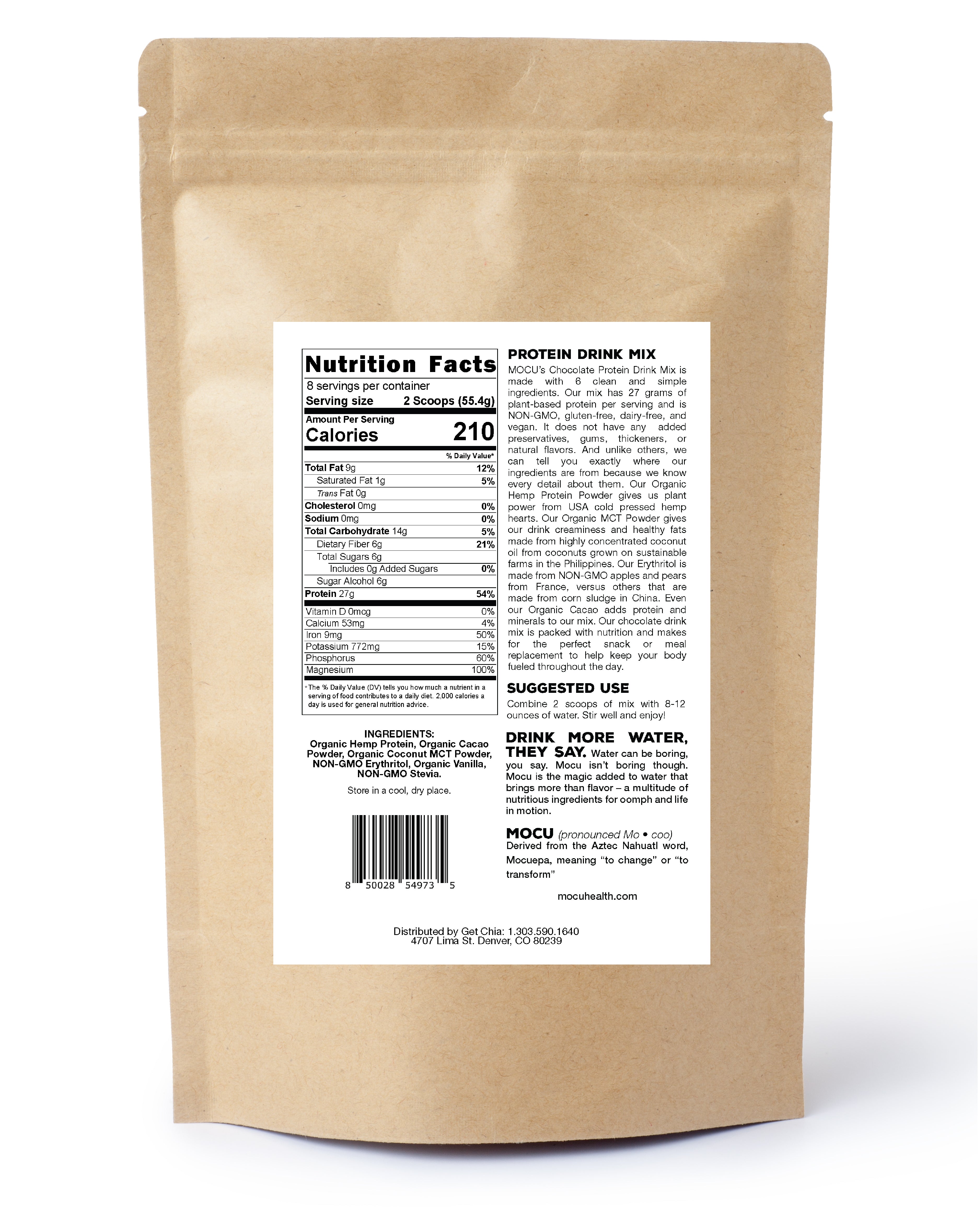 Protein Drink Mix, Chocolate